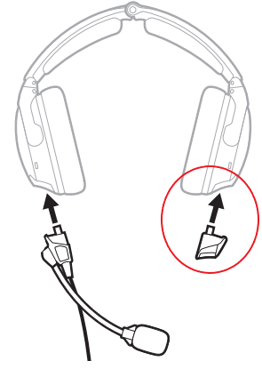 No audio in one ear Bose A30 Aviation Headset